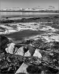 Kilmory Beach Frozen