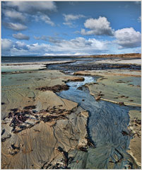 Kilmory Burn at Beach