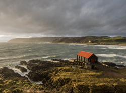 Red Roof on the Beach