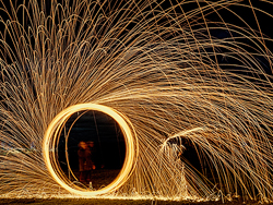 Steel Wool Circle